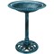 Best Choice Products Outdoor Rustic Pedestal Bird Bath Accent for Garden, Yard w/ Fleur-de-Lis Accents